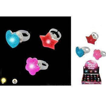 ANELLI LUMINOSI MULTICOLORE IN DISPLAY (36 pz.)