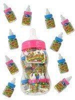 20 Mini Biberon con Caramelle in un Biberon Grande (Set 2x20 pz)
