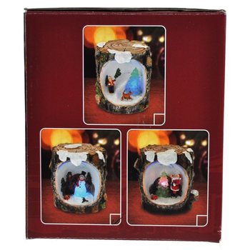 PAESAGGIO NATALIZIO CON ILLUMINAZIONE LED (6 pz.)