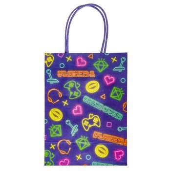 Sacchetto Regalo di Carta Gamer - 16x9x22 cm (12 pz.)