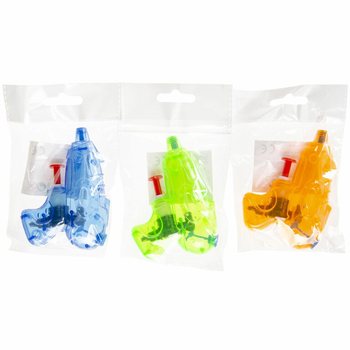 MINI PISTOLE AD ACQUA 9 cm - COLORI MISTI (48 pz.)