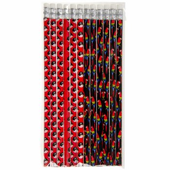 Matita Pirata con gomma (12 pz.)