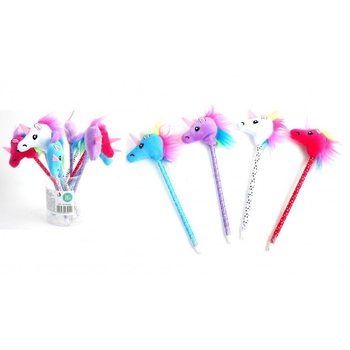 PENNE UNICORNO IN PELUCHE (12 pz)