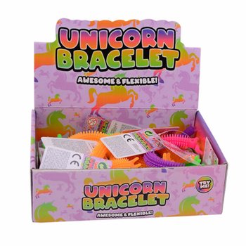 Braccialetti Unicorno Puffer in Display (48 pezzi)