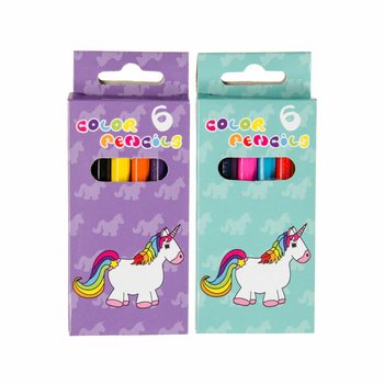 SET DA 6 MATITE COLORATE - UNICORNO (24 pz.)