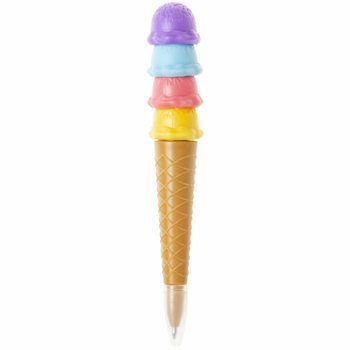 Penna a Sfera a Cono Gelato in Display (24 pz.)