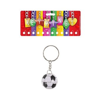 Portachiavi Calcio in Metallo (12 pz)