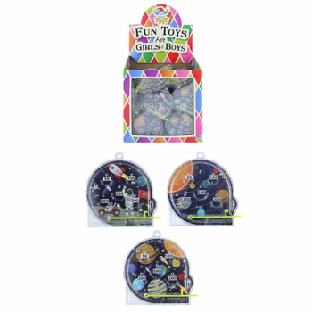 Mini Flipper Tema Spazio – Display da 108 pezzi