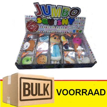 *** OFFERTA BULK *** JUMBO SQUISHY in Espositore (288 pz.) - Tendenza!
