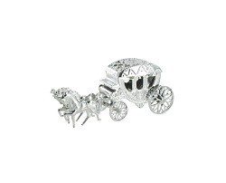 Piccola Carrozza di Nozze Decorativa (12 pz) - Decorazione Matrimonio all'Ingrosso