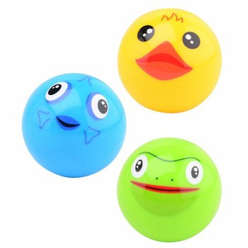 HAPPY WORLD - PALLINE DA BAGNO ANIMALI PER NEONATI - Da 0 Mesi (1 pz.)