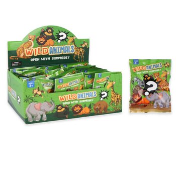 Buste Sorpresa Animali Selvaggi in Display (60 pz)