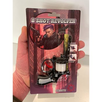 PISTOLA A SCACCIACANI 8 COLPI SU SCHEDA (24 pz.)