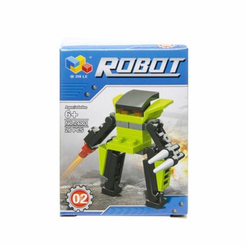 Robot in Mattoncini da Costruzione (12 pezzi in Display)