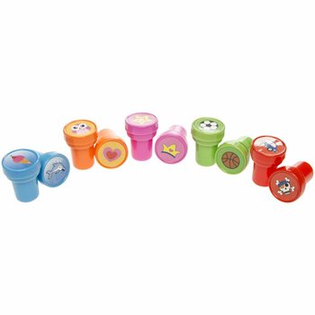 Timbri Assortiti in Espositore da Banco (60 pz.) - Ingrosso Giochi