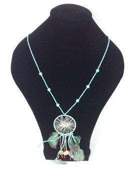 Collana Stile Ibiza Acchiappasogni Menta (1 pz)