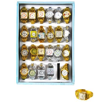 Orologi giocattolo 3D in display (24 pz.)