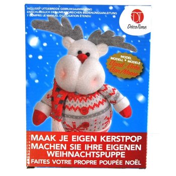 CREA IL TUO PUPAZZO DI NATALE IN PELUCHE (6 pz.)