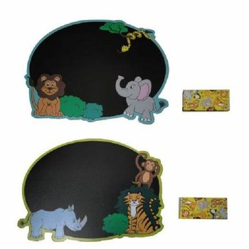 Lavagna Animali Selvaggi con Gessetti - Display 24 pezzi