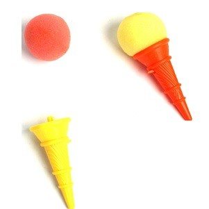 MINI GELATI SPARA-PALLINE IN BUSTA 10 CM (24 pz)