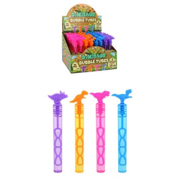 Bolle di Sapone a Tubo Dinosauro 5ml (48 pezzi)