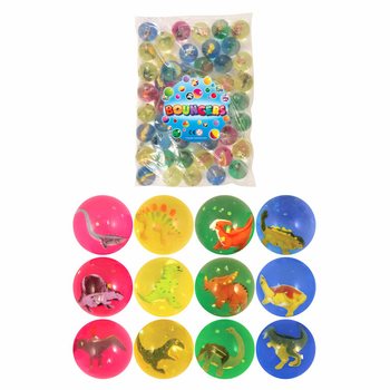 PALLINE SALTARELLI 3D DINOSAURO Ø4.3CM (50 pz.)