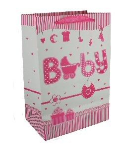 BORSA NASCITA - ROSA BEBÈ (12 pz.)