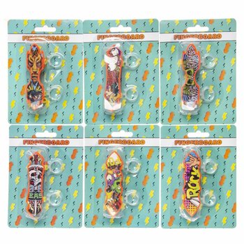 Finger Skateboard su Scheda (24 pz.)