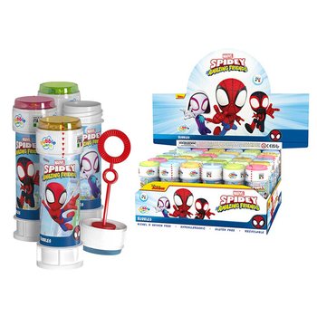 Bolle di Sapone Spidey Spiderman Amazing Friends - 60ml - Display (36 pz.)