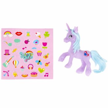 Unicorno con Foglio di Adesivi (48 pz.)