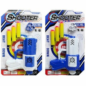 Pistola Giocattolo con 3 Ventose su Scheda (6 pz.)
