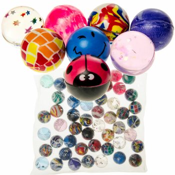 Mix Palline Rimbalzine Ø 3.2 cm (50 pz)
