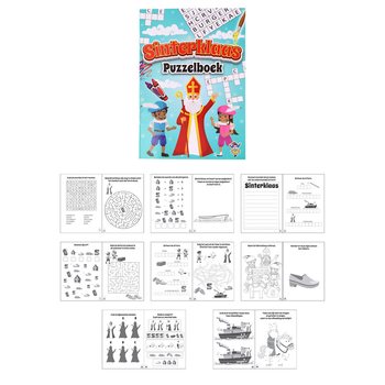 Libretto di Giochi Sinterklaas (Set da 48)