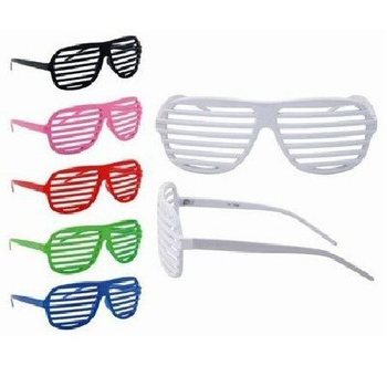OCCHIALI SHUTTER SHADES - MIX COLORI (27 pz)