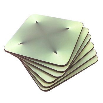 Joseph Joseph Sottobicchieri da Tavolo Cross 3D - Set da 6 Pezzi (1 set)