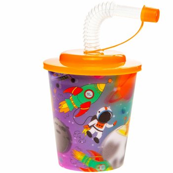 BICCHIERE / COPPA GELATO CON CANNUCCIA - SPACE (12 pz.)