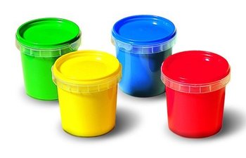 Pittura a Dita SES, Set 4x150ml (4 colori) (1 pz.)