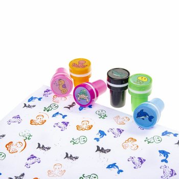 Timbri Animali Marini - Display da 60 Pezzi