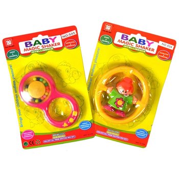 Sonagli per Neonati Assortiti su Card (12 pz)