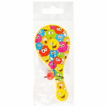 RACCHETTA CON PALLINA ELASTICA - MODELLO: SMILEY (48 Pz.)