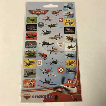 FOGLIO DI ADESIVI: DISNEY PLANES, Dim. 20 x 10 cm (10 pz.)