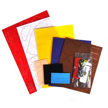 CREA I TUOI BURATTINI DA DITO DI SAN NICOLA (6 set)