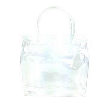 Busta da Imballaggio Trasparente di Lusso con Fondo a Blocco e Maniglia Robusta 18,5x18cm (25 pz)
