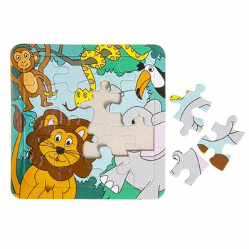Mix Puzzle della Giungla (14x14cm) - Confezione Risparmio 50 pezzi