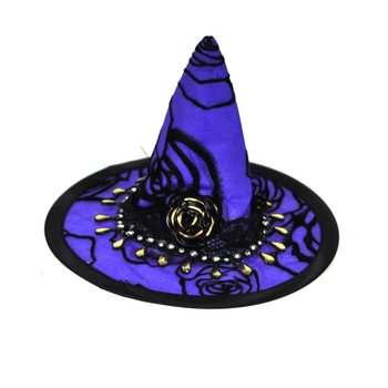 Mini Cappello da Strega con Molletta per Capelli (6 pz.)