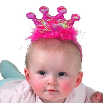 CERCHIETTO CON CORONCINA E LUCE (12 pz.)