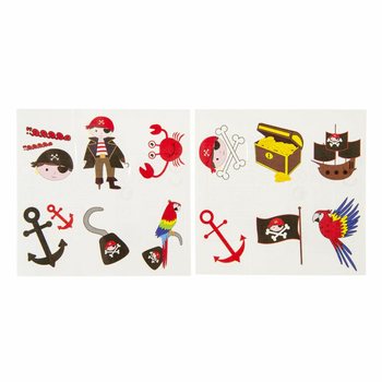 Tatuaggi Pirata Fun - Display (96 pz.)