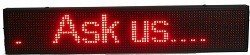 Insegna Luminosa a LED Scorrevole per Auto 12V - Display B2B