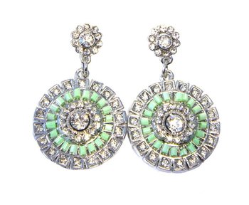 Orecchini Stile Ibiza Verde Menta (1 pz)