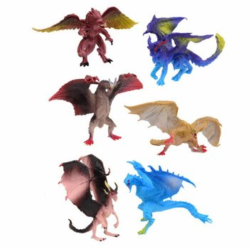 Mix di Personaggi Drago Giocattolo in Display (36 pz.)
